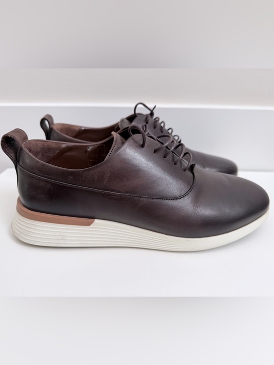 Wolf & Shepherd Crossover Longwing Leather Hybrid Dress Shoe Brown Size 8.5 US main image 5